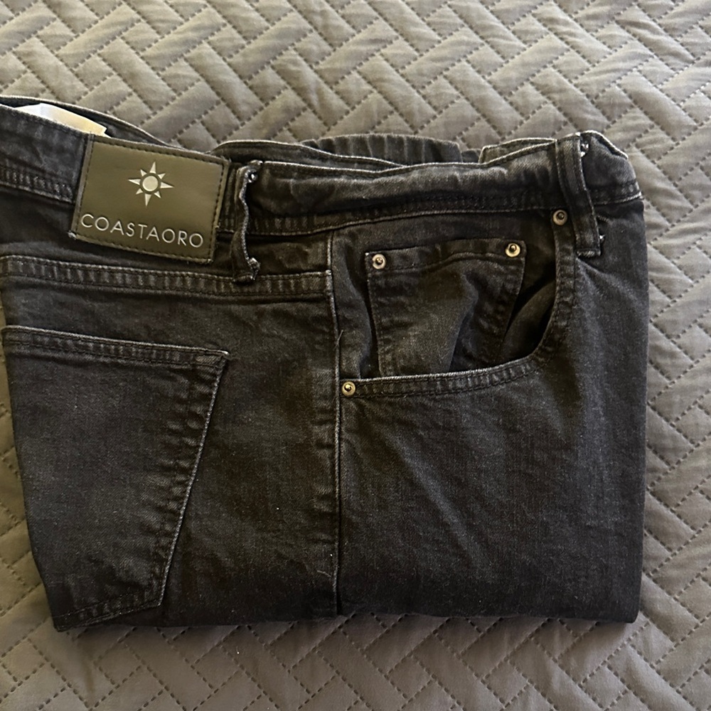 Men's Black Jeans - Slim Fit